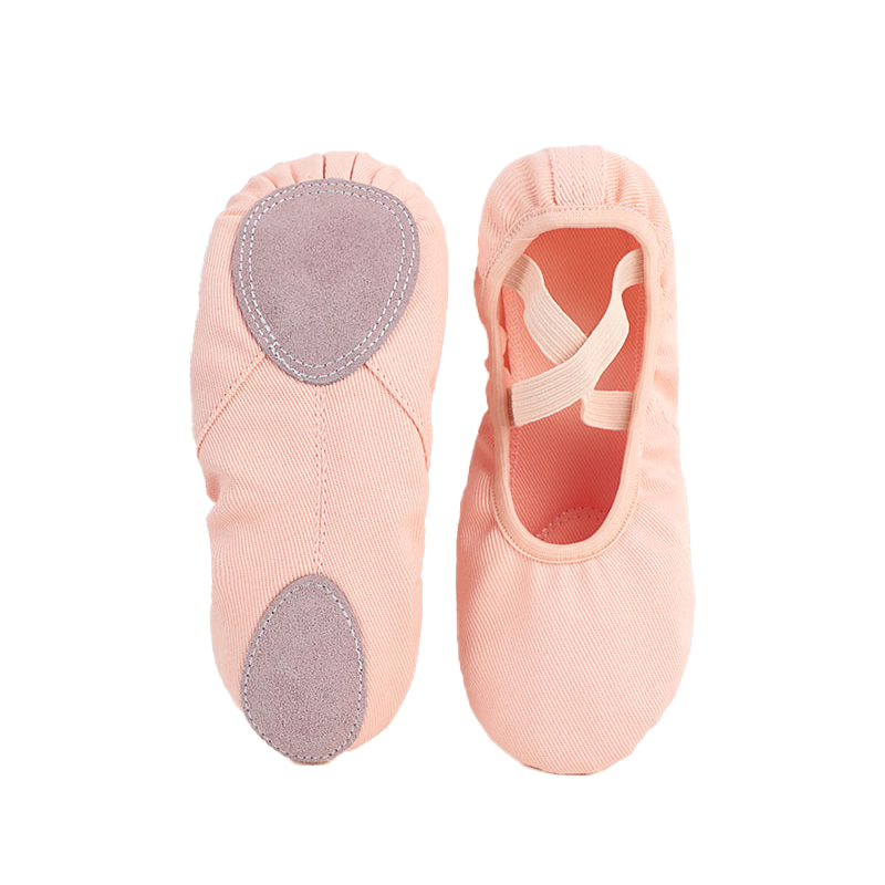 Women Ballet Shoes Highly Stretch Canvas (No Laces)