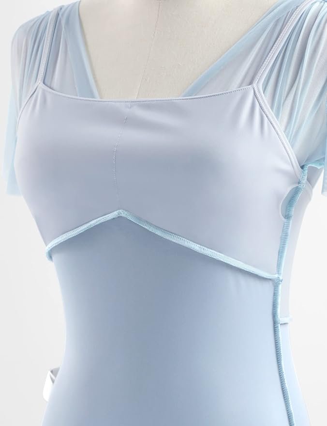 Flutter Sleeve Dance Leotard – Image 7