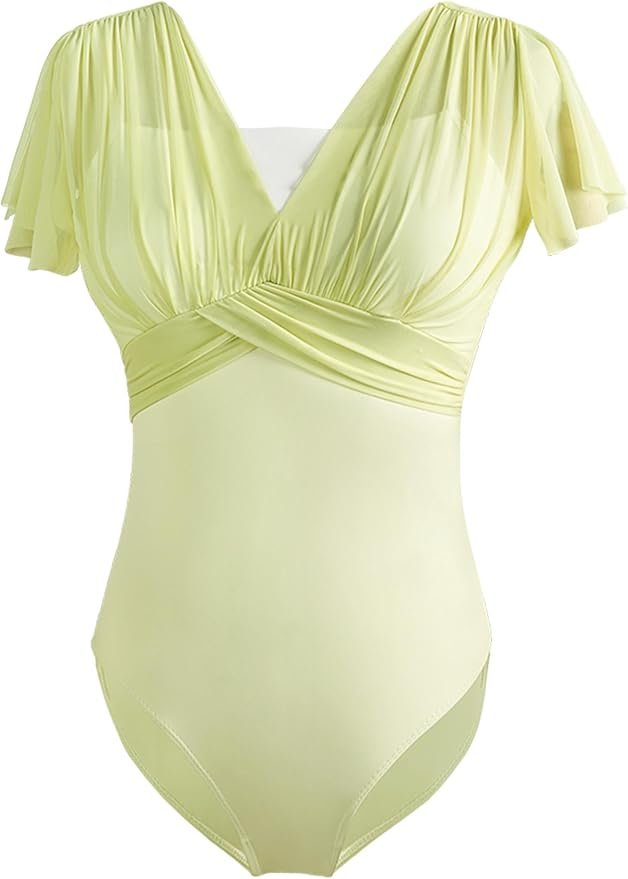 Flutter Sleeve Dance Leotard