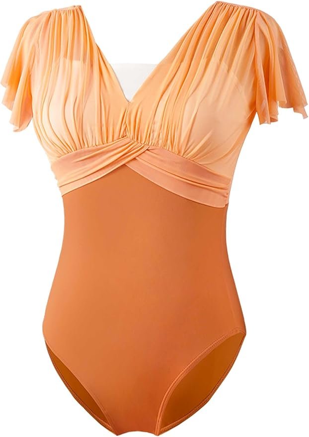 Flutter Sleeve Dance Leotard – Image 2