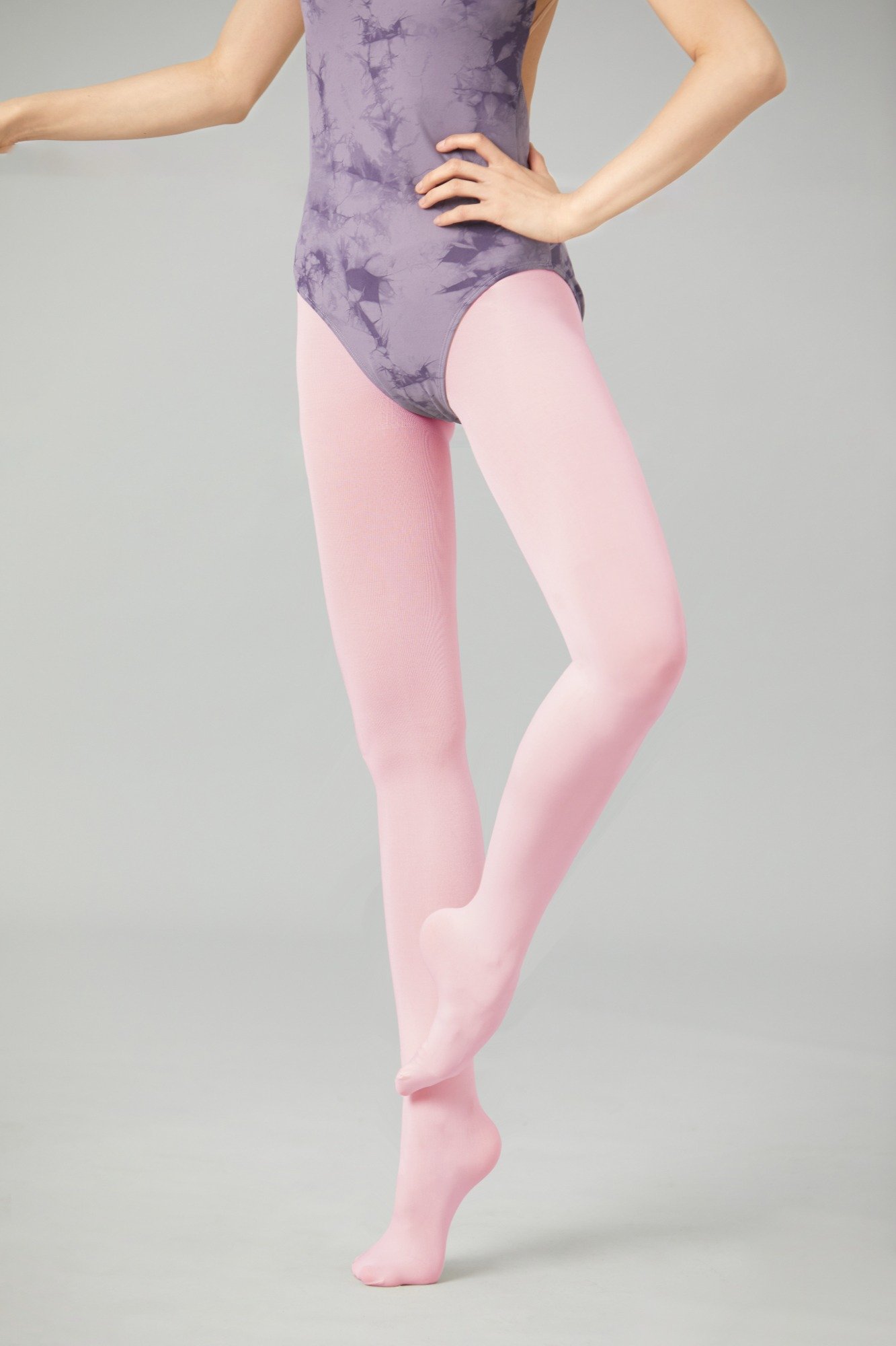 High-Waist Footed Dance Tights - Imagen 2
