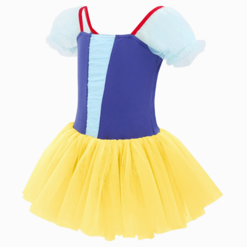 Contrast Color Tutu Ballet Dress