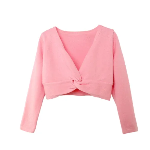 Girls Ballet Wrap Sweater
