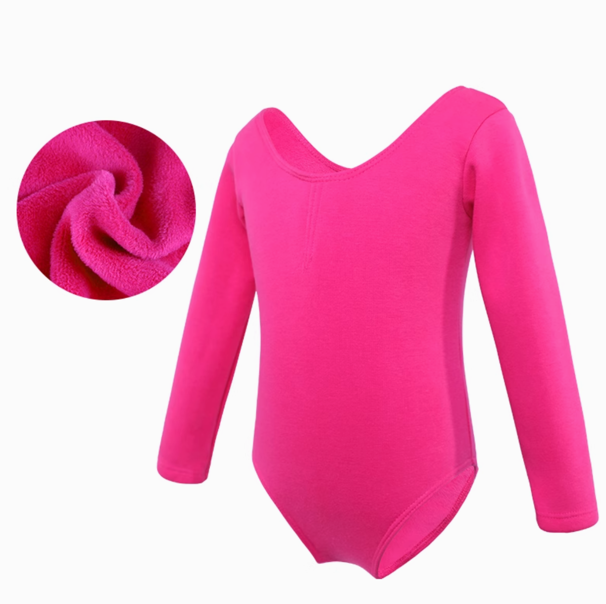 Long Sleeve Ballet & Gymnastics Insulated Leotard - Image 4