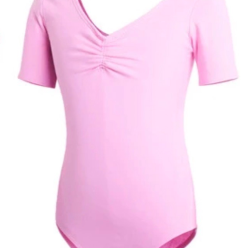 Girls' Cotton Ballet Leotard