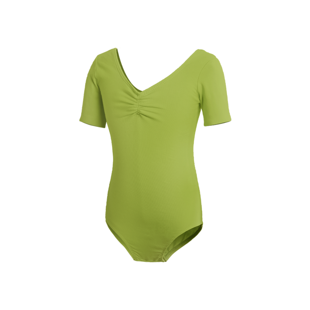 Girls' Cotton Ballet Leotard – Image 2